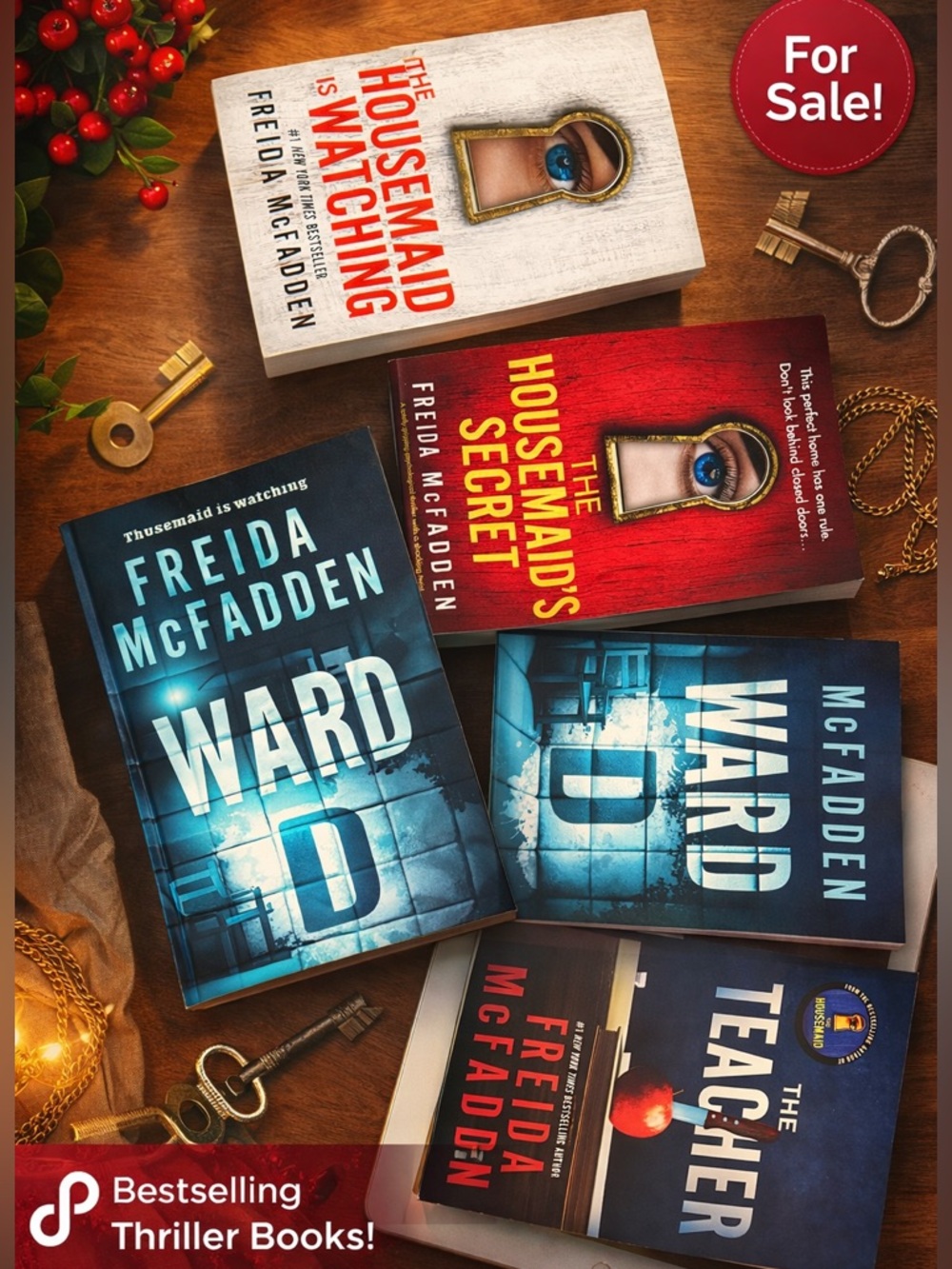 Title: Freida McFadden Thriller Bundle (4 Books)